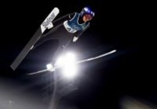 高梨の１回目　五輪