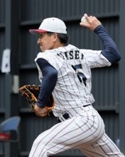 大勢らブルペン入り