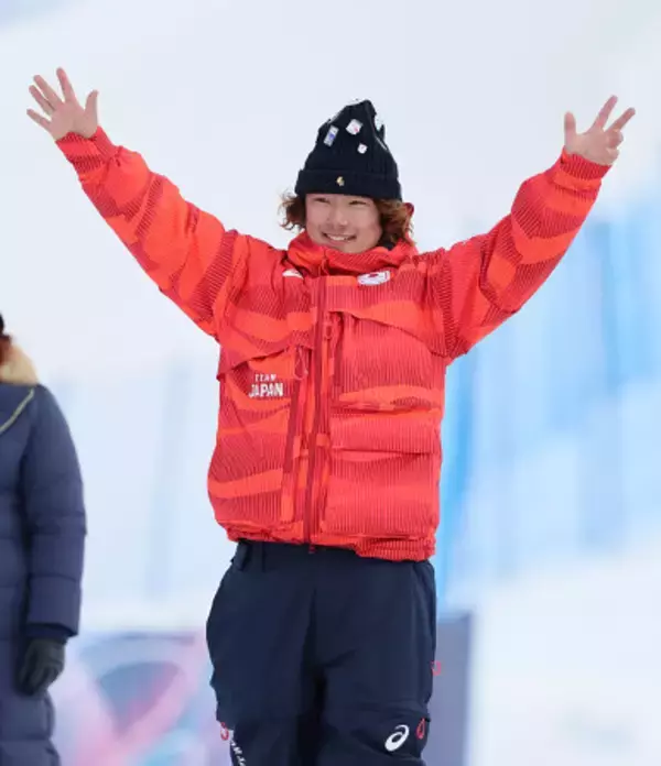 笑顔の長谷川　五輪