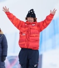 笑顔の長谷川　五輪