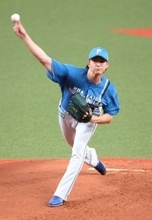 力投する達　プロ野球