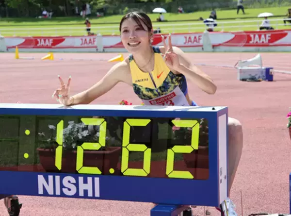 中島ひとみ、女子１００障害で日本新＝男子１００は山本匠真Ｖ―富士北麓陸上