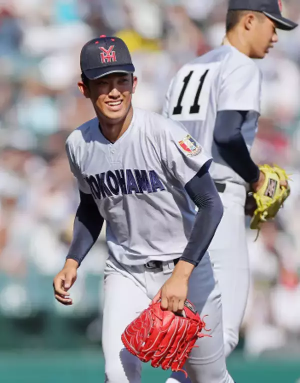 笑顔の織田　高校野球