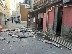 熊本で震度７