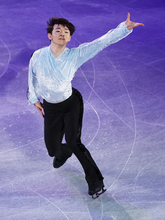 鍵山の演技　フィギュア