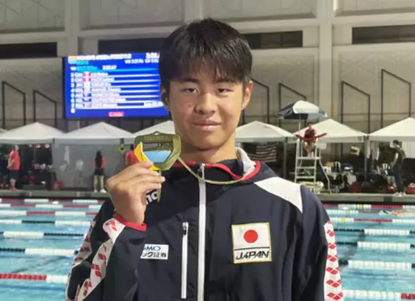 １７歳小島夢貴が２００背Ｖ＝光永翔音、１００バタで４位―パンパシ水泳