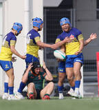 「喜ぶ森岡ら　高校ラグビー」の画像1