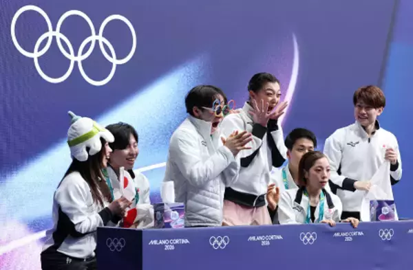 喜ぶ坂本ら　五輪