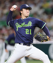 吉村の力投　プロ野球