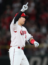 成長示した石原＝プロ野球・広島