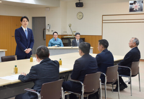 泊原発を北海道知事が視察＝３号機再稼働巡り、安全対策確認