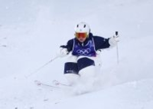 決勝１回目の冨高　五輪