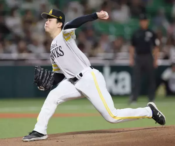 松本晴の力投　プロ野球