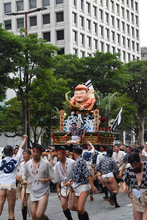 博多山笠で「追い山笠」迎える