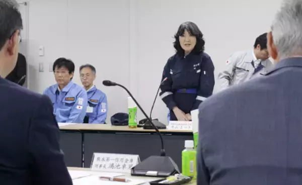 片山財務相、熊本市を訪問