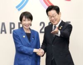 高市首相、李大統領と初会談