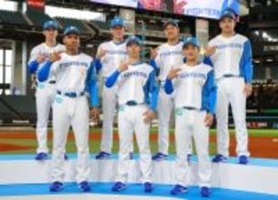 日本ハムが新入団発表　プロ野球