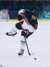 シュートを放つ浮田　五輪