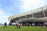 「パロマ瑞穂スタジアムで完成式典＝アジア大会メイン会場」の画像1