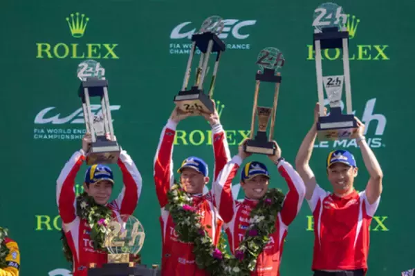 トヨタが４年ぶり優勝＝小林可夢偉組が制す―ルマン２４時間