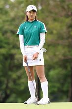 肩を落とす稲垣　女子ゴルフ