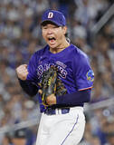 「喜ぶ高橋宏　プロ野球」の画像1