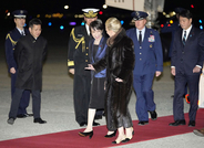 米国に到着した高市首相