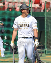 立石、痛烈な初安打＝期待の新人ようやくデビュー―プロ野球・阪神
