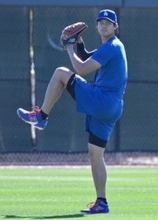 大谷らキャンプ地で自主トレ＝米大リーグ