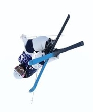 決勝１回目の柳本　五輪