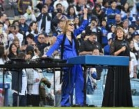 ＹＯＳＨＩＫＩさんが米国歌演奏＝米大リーグ