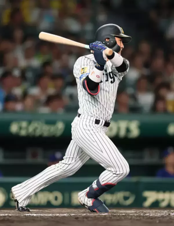 木浪の同点打　プロ野球