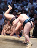 「安青錦、単独トップ＝霧島３敗、綱とり厳しく―大相撲名古屋場所１３日目」の画像1