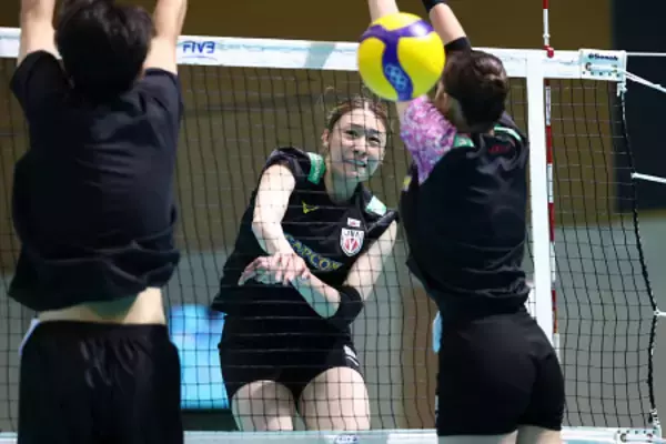 石川真佑「戦い切る」　バレー女子
