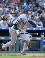 大谷、５２試合連続出塁＝１安打、今季初盗塁も―米大リーグ