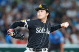 「ソフトバンク先発の松本晴　プロ野球」の画像1