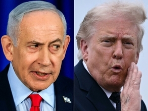 トランプ氏、ガザ和平案拒絶のネタニヤフ氏との関係「非常に良好」