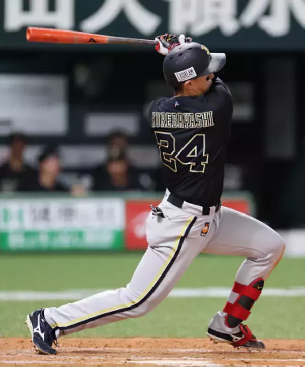 紅林の同点３ラン　プロ野球