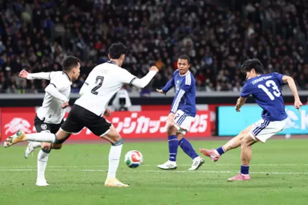 中村のゴール　サッカー