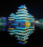 「松本城でプロジェクションマッピング」の画像1