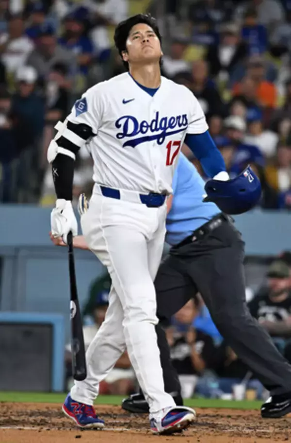 大谷、この日も快音なし＝米大リーグ・ドジャース