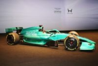 アストンマーティンと会見　Ｆ１