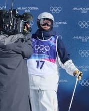 予選２回目を終えた藤木　五輪