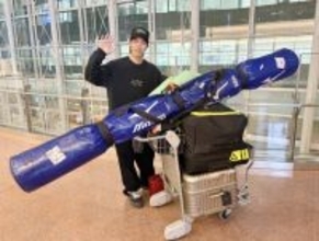 二階堂蓮「うまくいった」＝充実のシーズン終え帰国―スキージャンプ