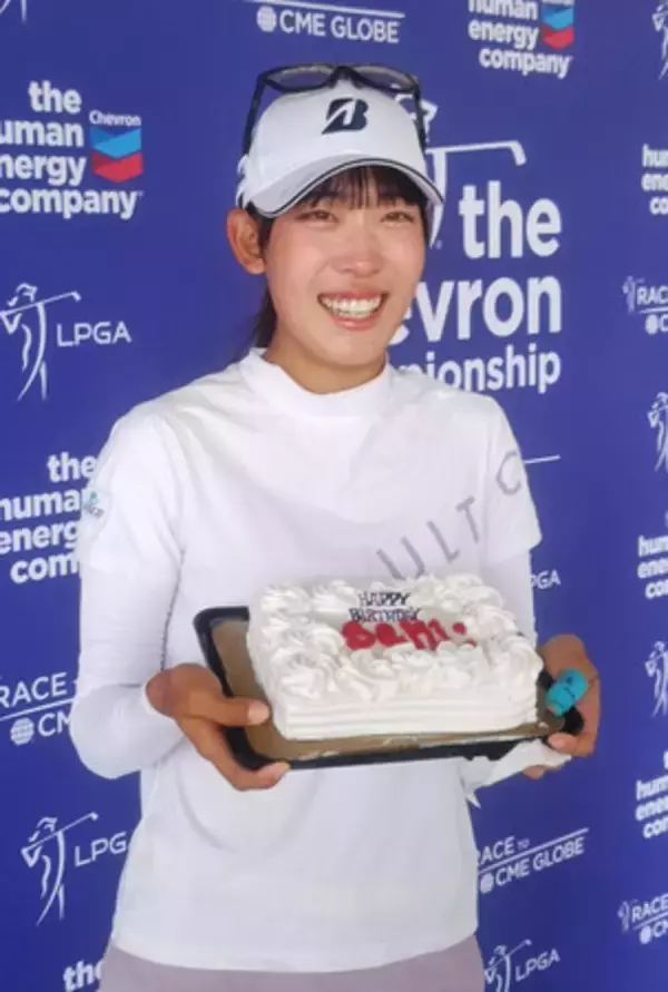 馬場、悔しくても「前向きに」＝誕生日サプライズには涙―シェブロン女子ゴルフ
