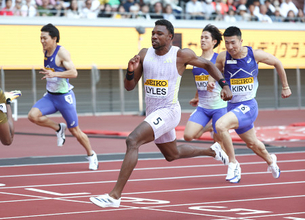優勝したライルズ