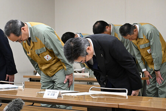 中部電社長、地元首長に謝罪＝浜岡原発不正受け―静岡