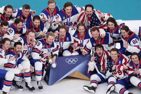 笑顔の米国チーム　五輪