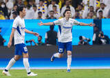 「ゴールを決めたヒュメット　サッカー」の画像1