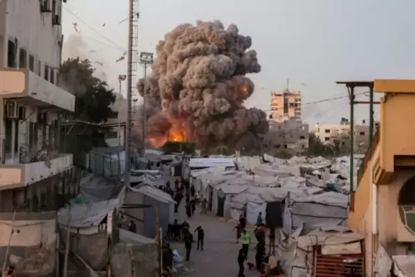 イスラエル軍、ガザのモスクを攻撃 ハマスの「武器庫」と主張